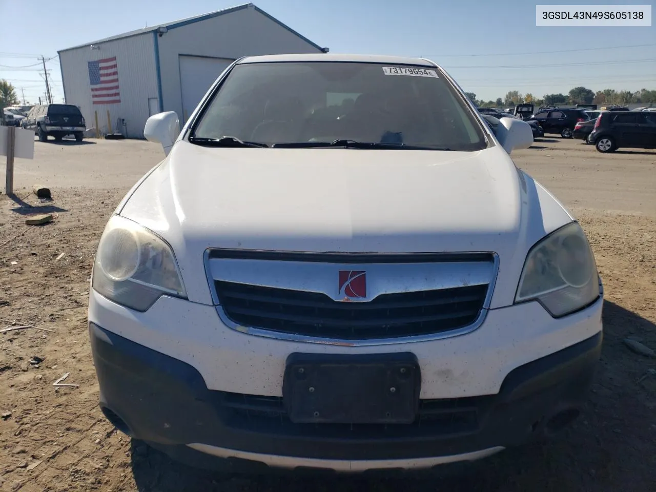 2009 Saturn Vue Xe VIN: 3GSDL43N49S605138 Lot: 73179654