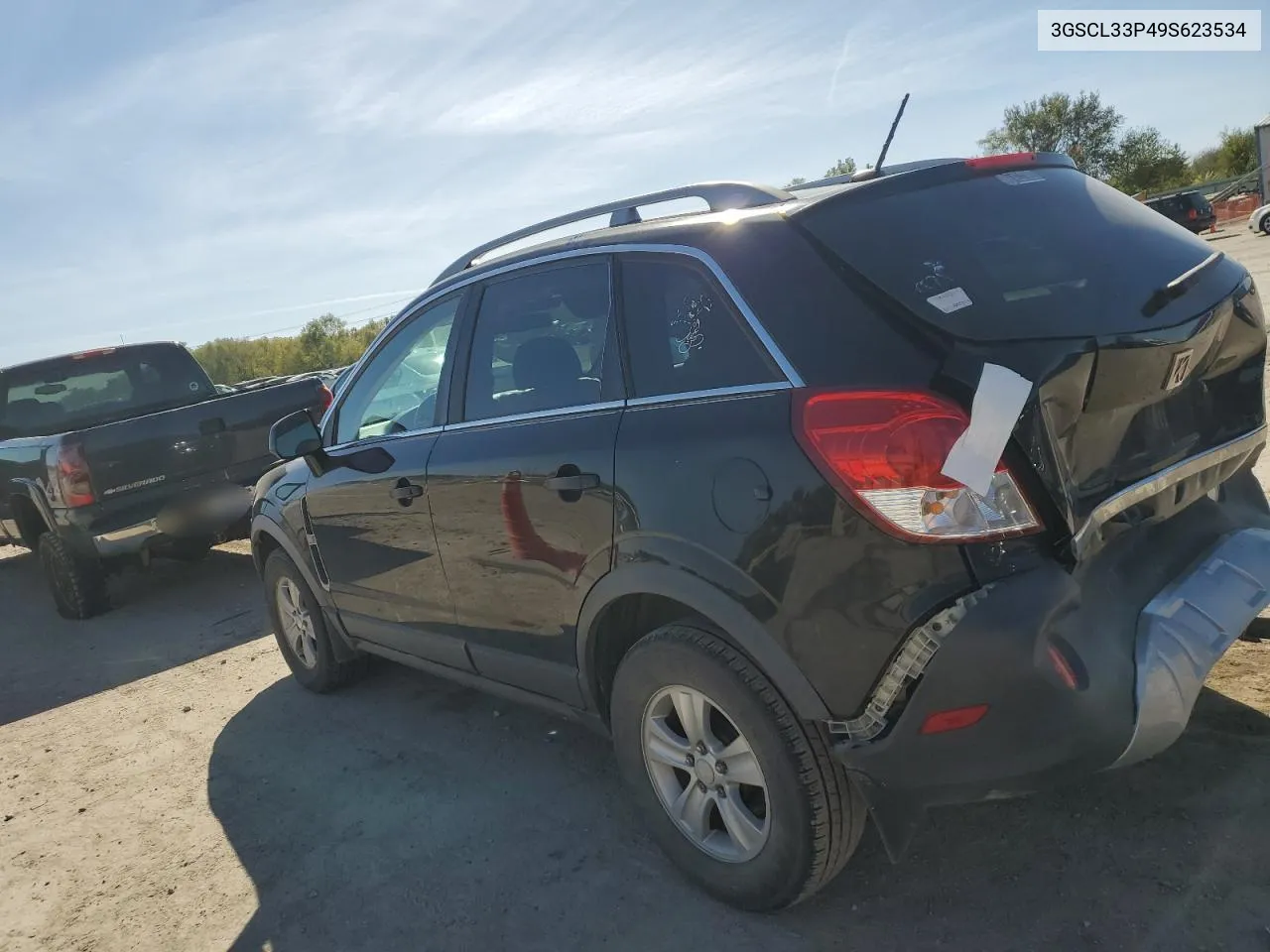 2009 Saturn Vue Xe VIN: 3GSCL33P49S623534 Lot: 74278464