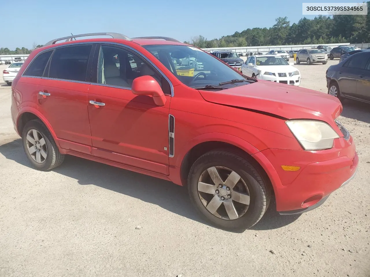 2009 Saturn Vue Xr VIN: 3GSCL53739S534565 Lot: 74902664