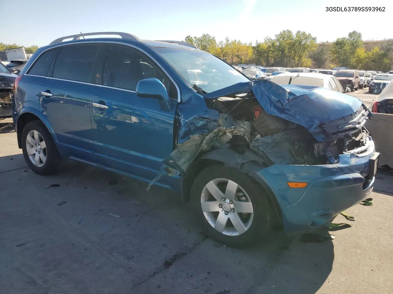 2009 Saturn Vue Xr VIN: 3GSDL63789S593962 Lot: 74935424