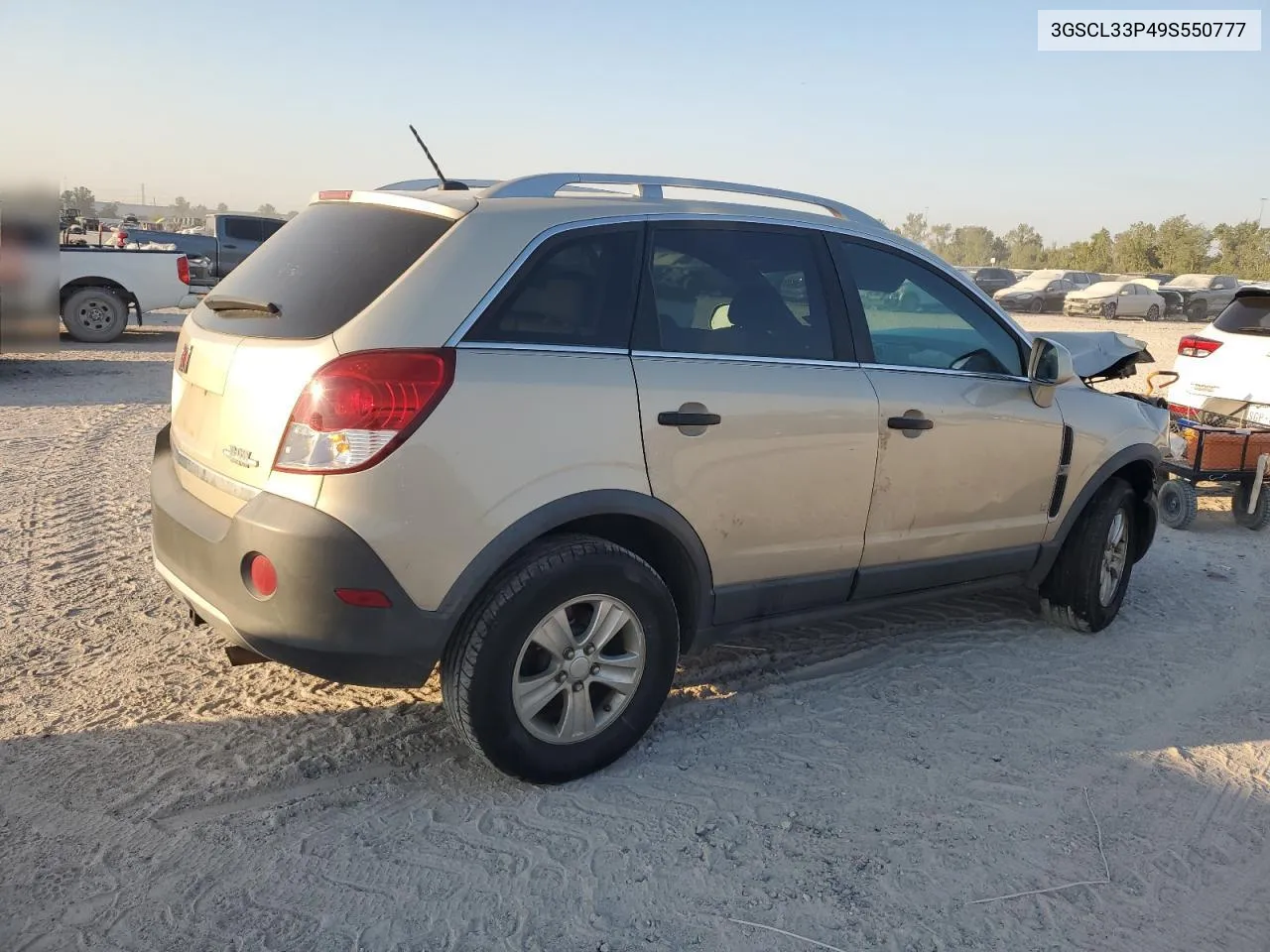 2009 Saturn Vue Xe VIN: 3GSCL33P49S550777 Lot: 75542454