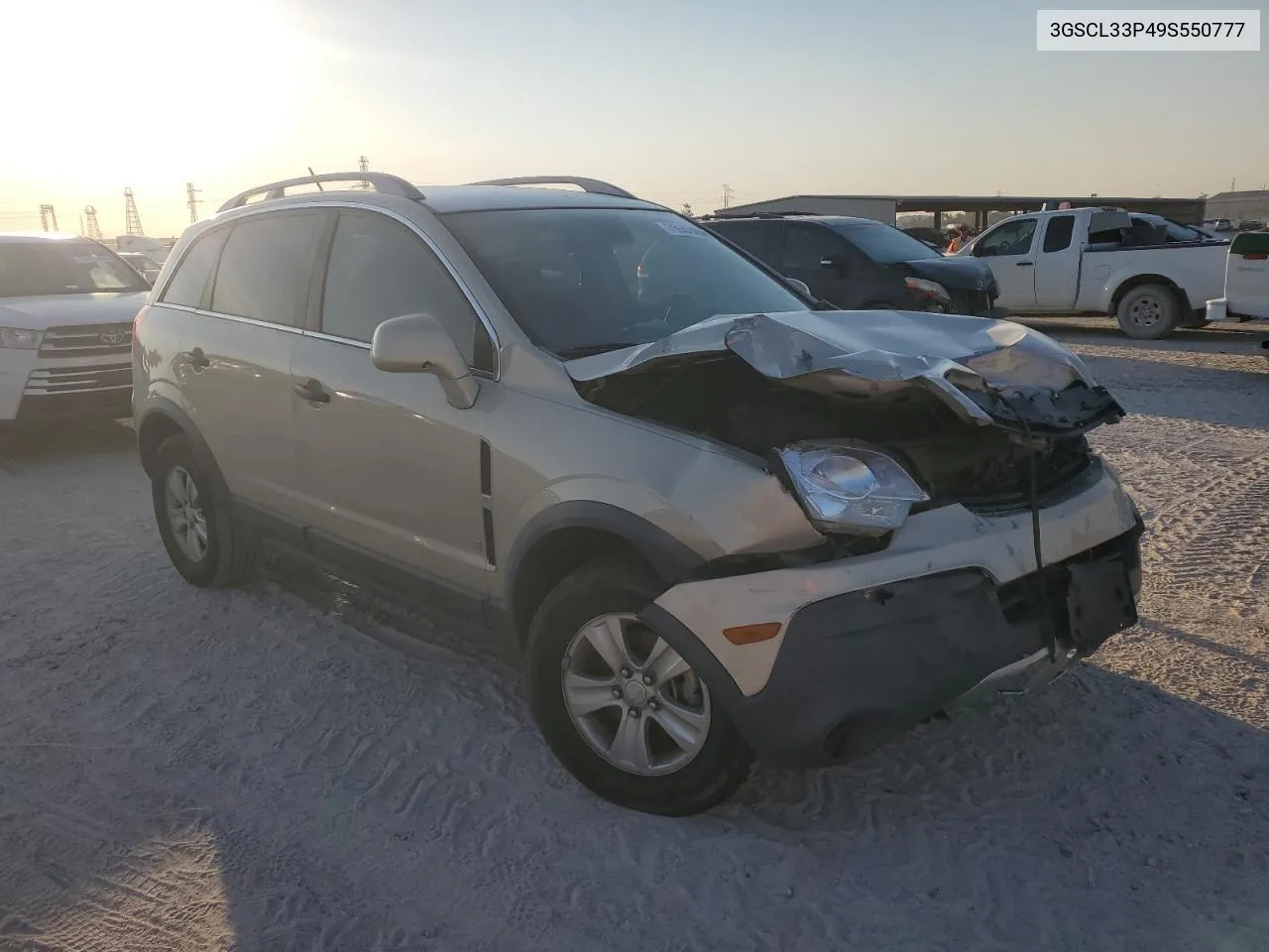 2009 Saturn Vue Xe VIN: 3GSCL33P49S550777 Lot: 75542454