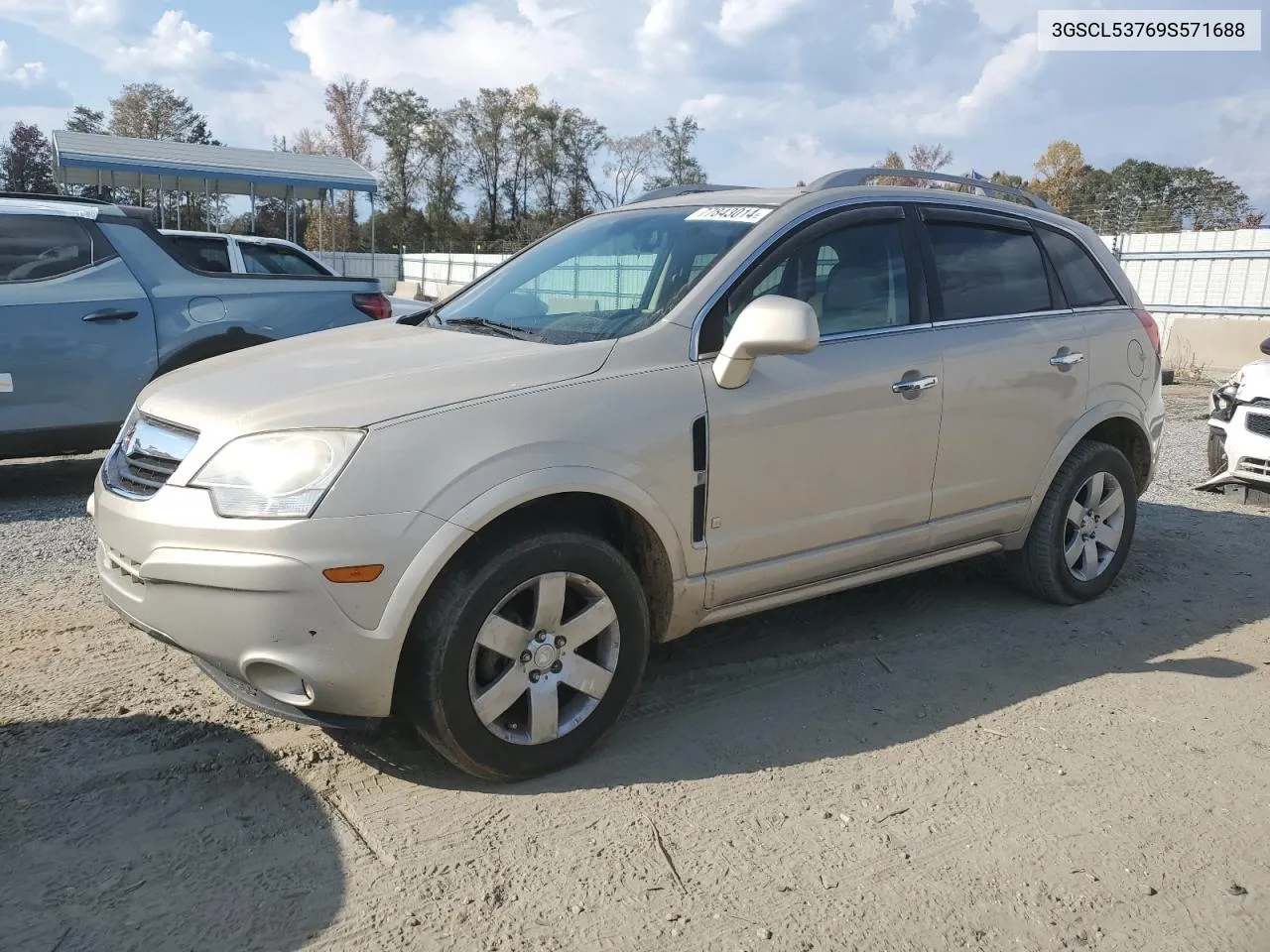 2009 Saturn Vue Xr VIN: 3GSCL53769S571688 Lot: 77843014