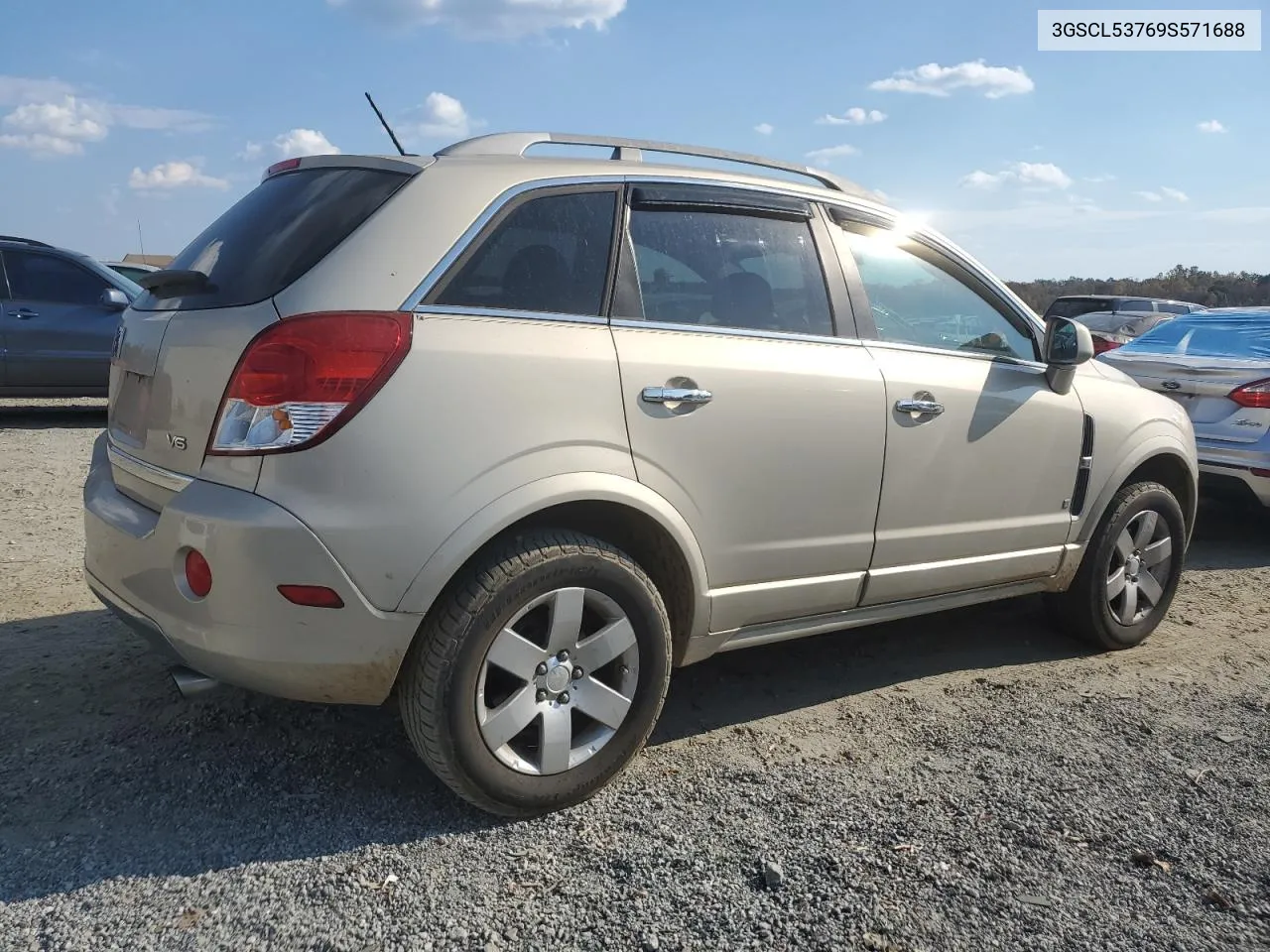 2009 Saturn Vue Xr VIN: 3GSCL53769S571688 Lot: 77843014