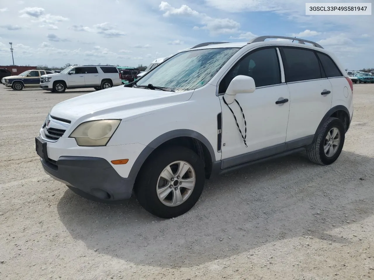 2009 Saturn Vue Xe VIN: 3GSCL33P49S581947 Lot: 78304454