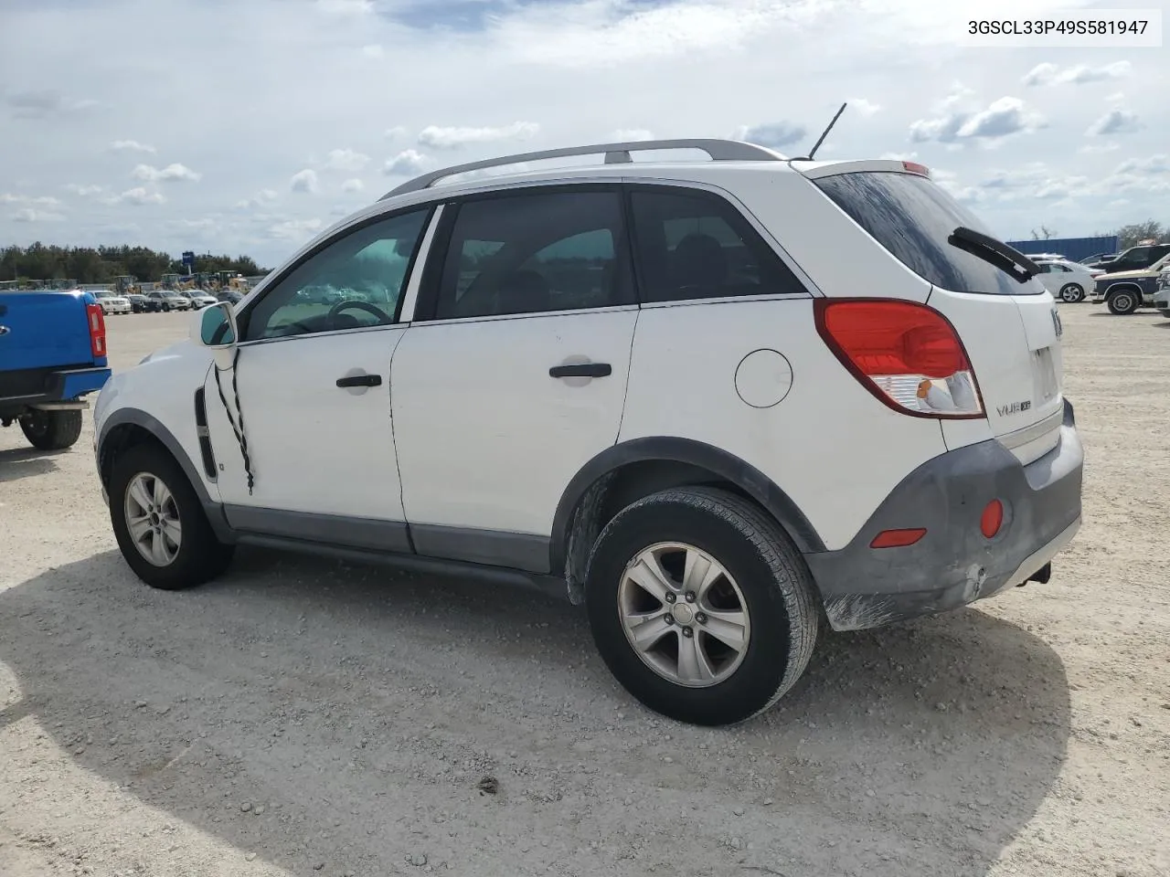 2009 Saturn Vue Xe VIN: 3GSCL33P49S581947 Lot: 78304454