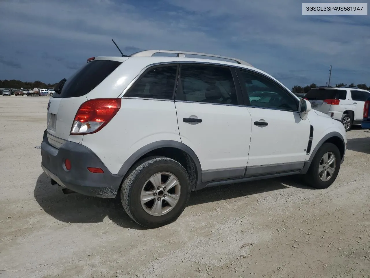 2009 Saturn Vue Xe VIN: 3GSCL33P49S581947 Lot: 78304454