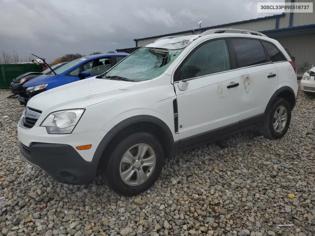 2009 Saturn Vue Xe VIN: 3GSCL33P89S518737 Lot: 78515594