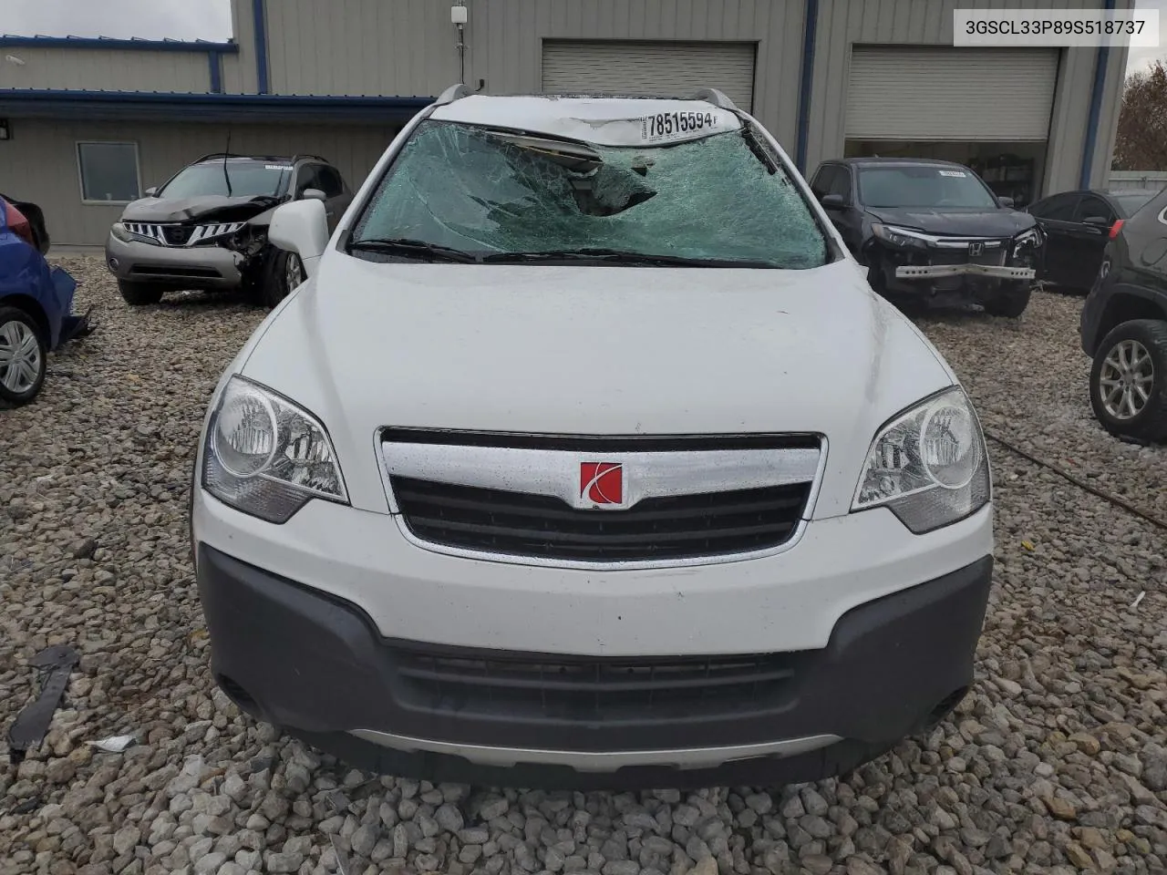 2009 Saturn Vue Xe VIN: 3GSCL33P89S518737 Lot: 78515594