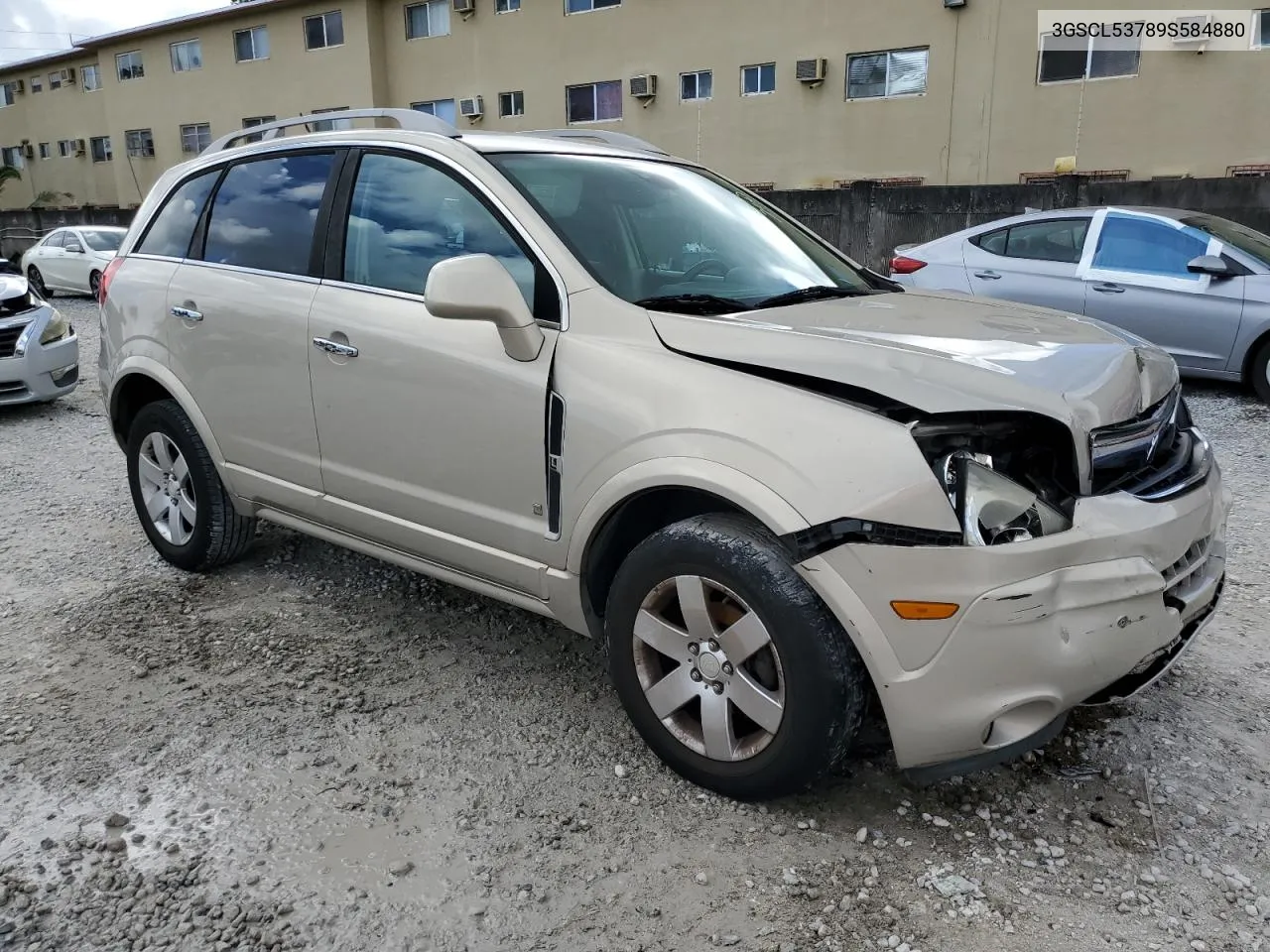 2009 Saturn Vue Xr VIN: 3GSCL53789S584880 Lot: 79026684