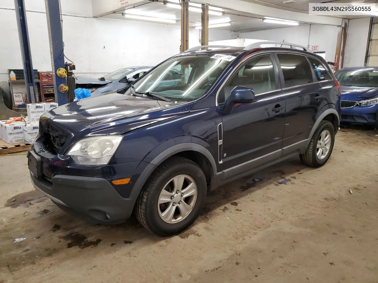 2009 Saturn Vue Xe VIN: 3GSDL43N29S560555 Lot: 80508984