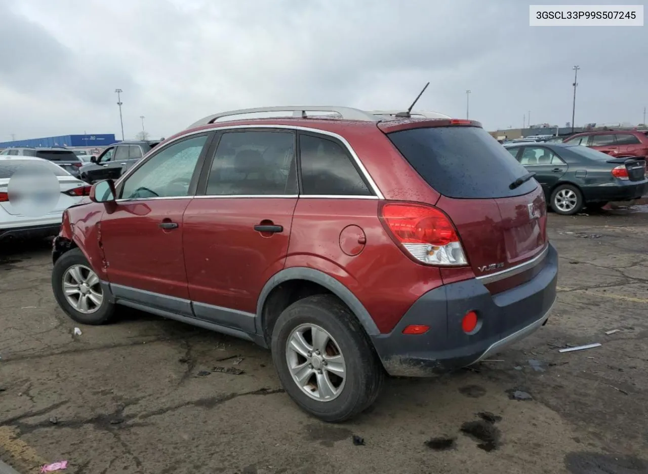 2009 Saturn Vue Xe VIN: 3GSCL33P99S507245 Lot: 81579284