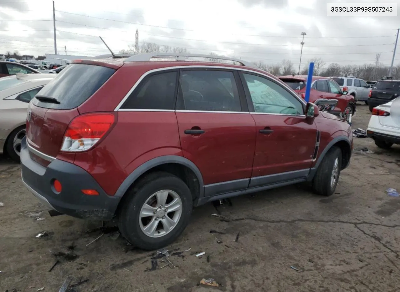 2009 Saturn Vue Xe VIN: 3GSCL33P99S507245 Lot: 81579284