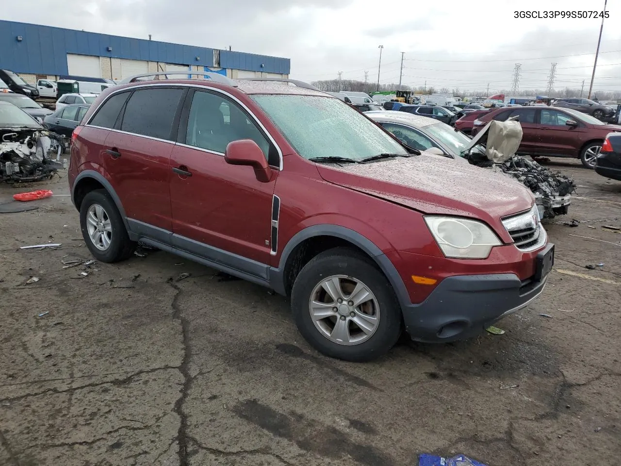 2009 Saturn Vue Xe VIN: 3GSCL33P99S507245 Lot: 81579284