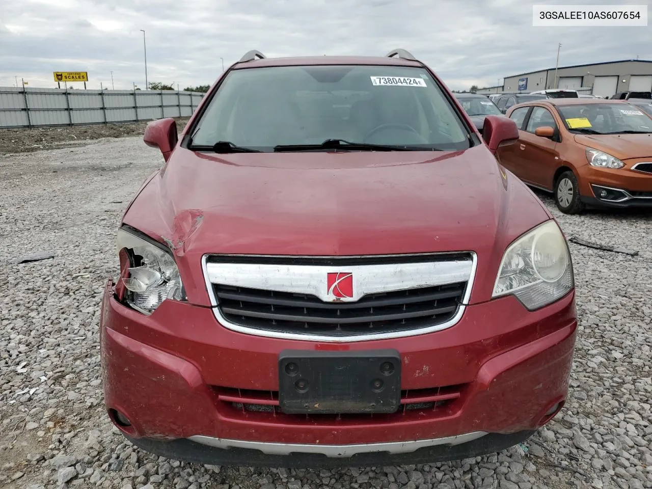 2010 Saturn Vue Xr VIN: 3GSALEE10AS607654 Lot: 73804424