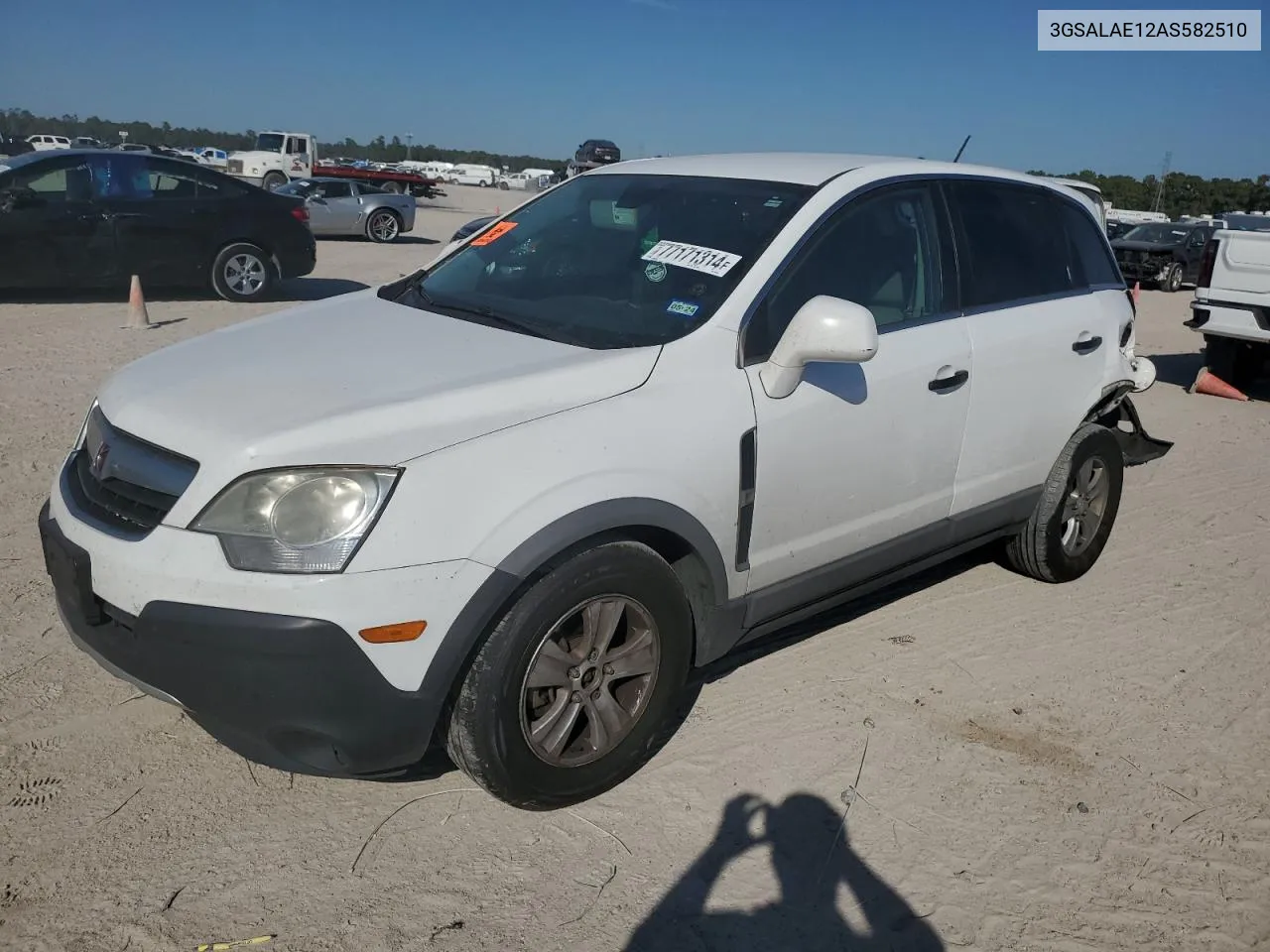 2010 Saturn Vue Xe VIN: 3GSALAE12AS582510 Lot: 77171314