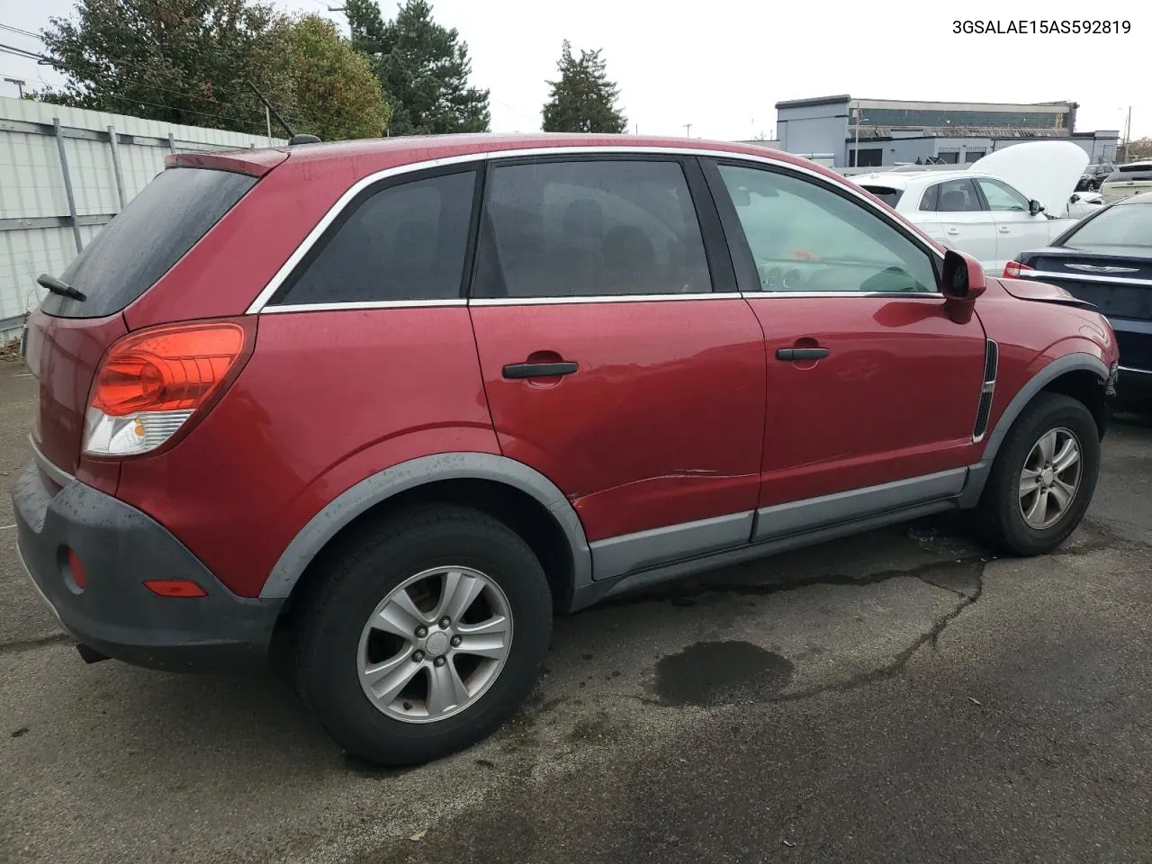 2010 Saturn Vue Xe VIN: 3GSALAE15AS592819 Lot: 78638984