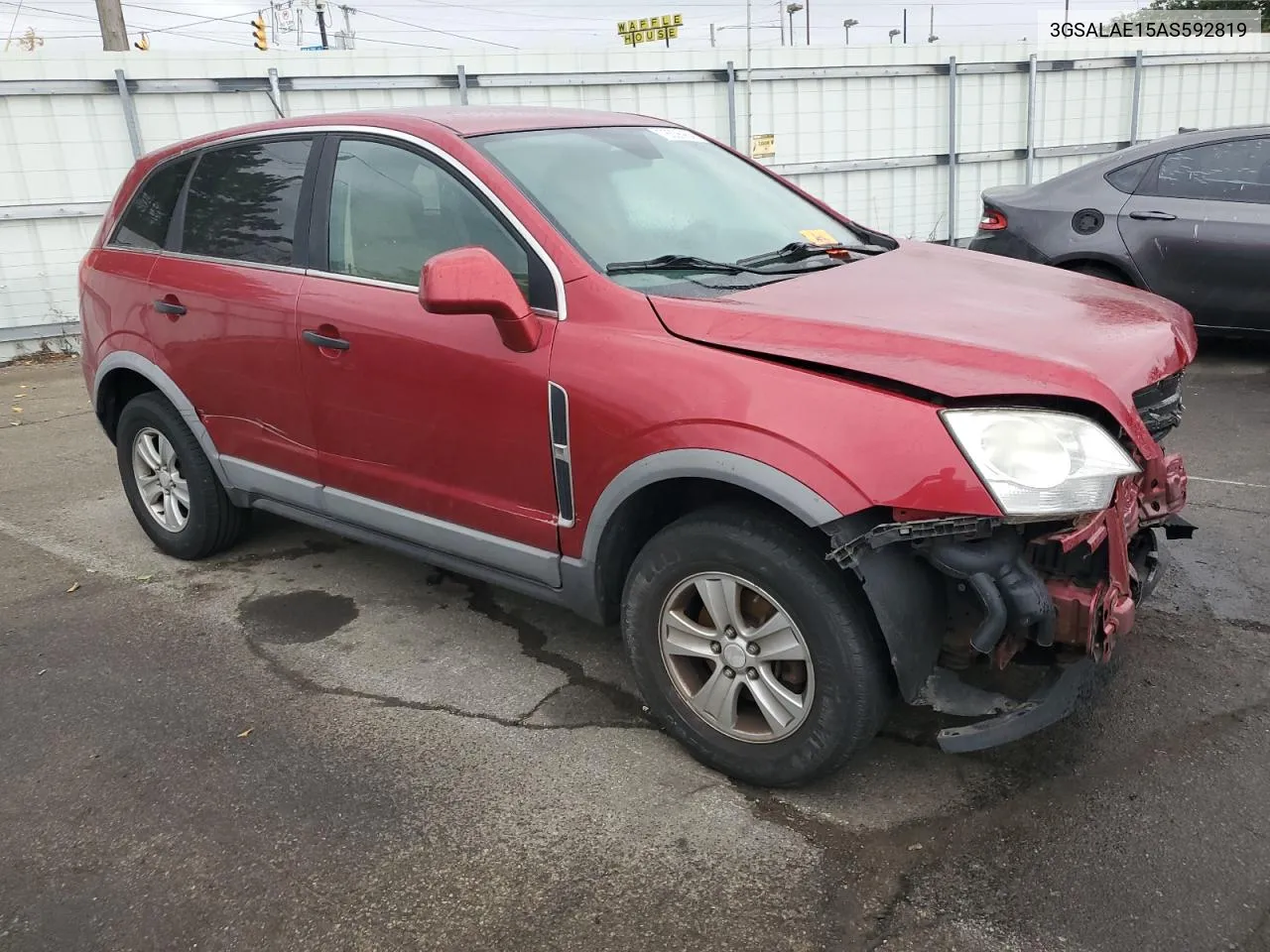 2010 Saturn Vue Xe VIN: 3GSALAE15AS592819 Lot: 78638984