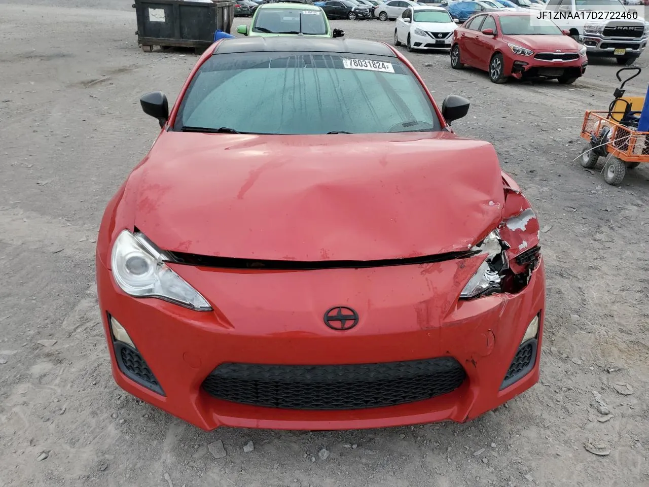 2013 Toyota Scion Fr-S VIN: JF1ZNAA17D2722460 Lot: 78031824