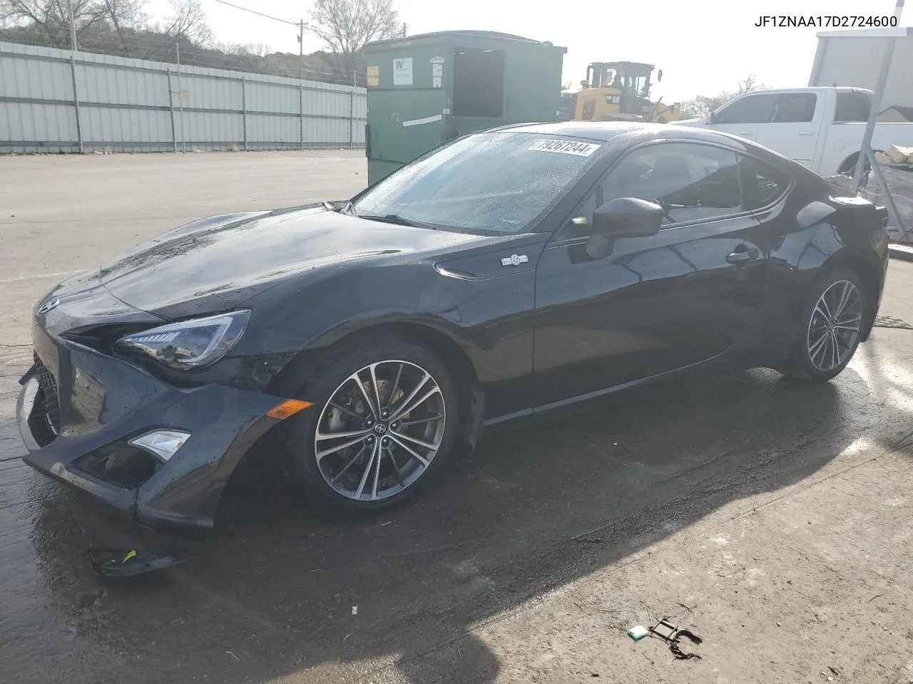 2013 Toyota Scion Fr-S VIN: JF1ZNAA17D2724600 Lot: 79267244