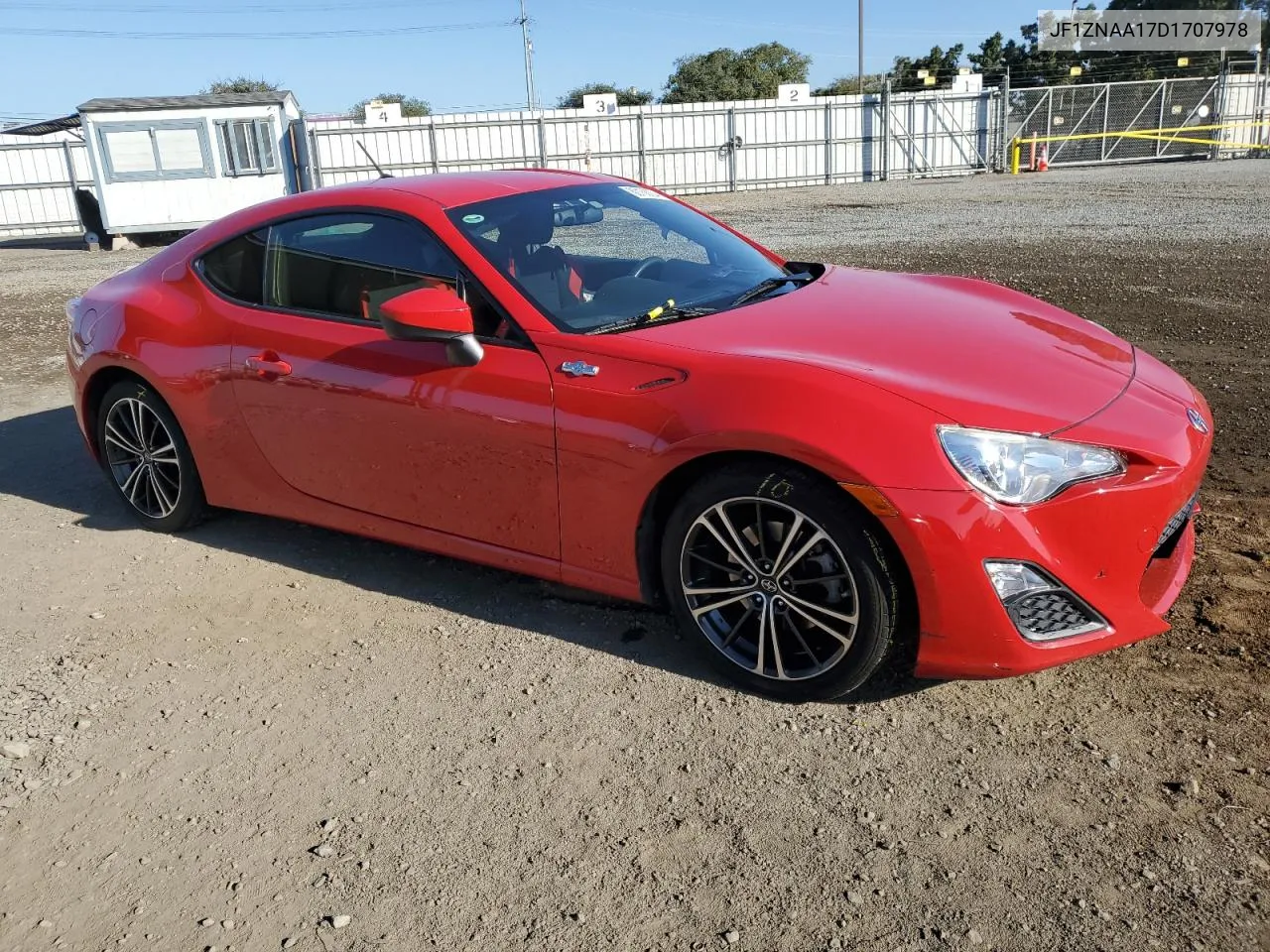 2013 Toyota Scion Fr-S VIN: JF1ZNAA17D1707978 Lot: 80168204