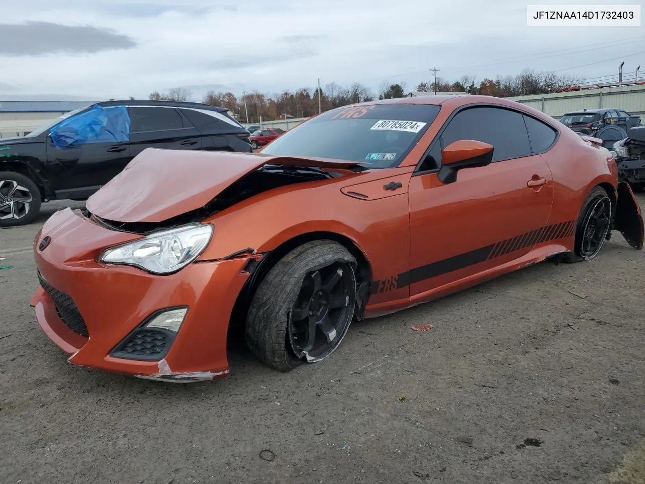 2013 Toyota Scion Fr-S VIN: JF1ZNAA14D1732403 Lot: 80785024