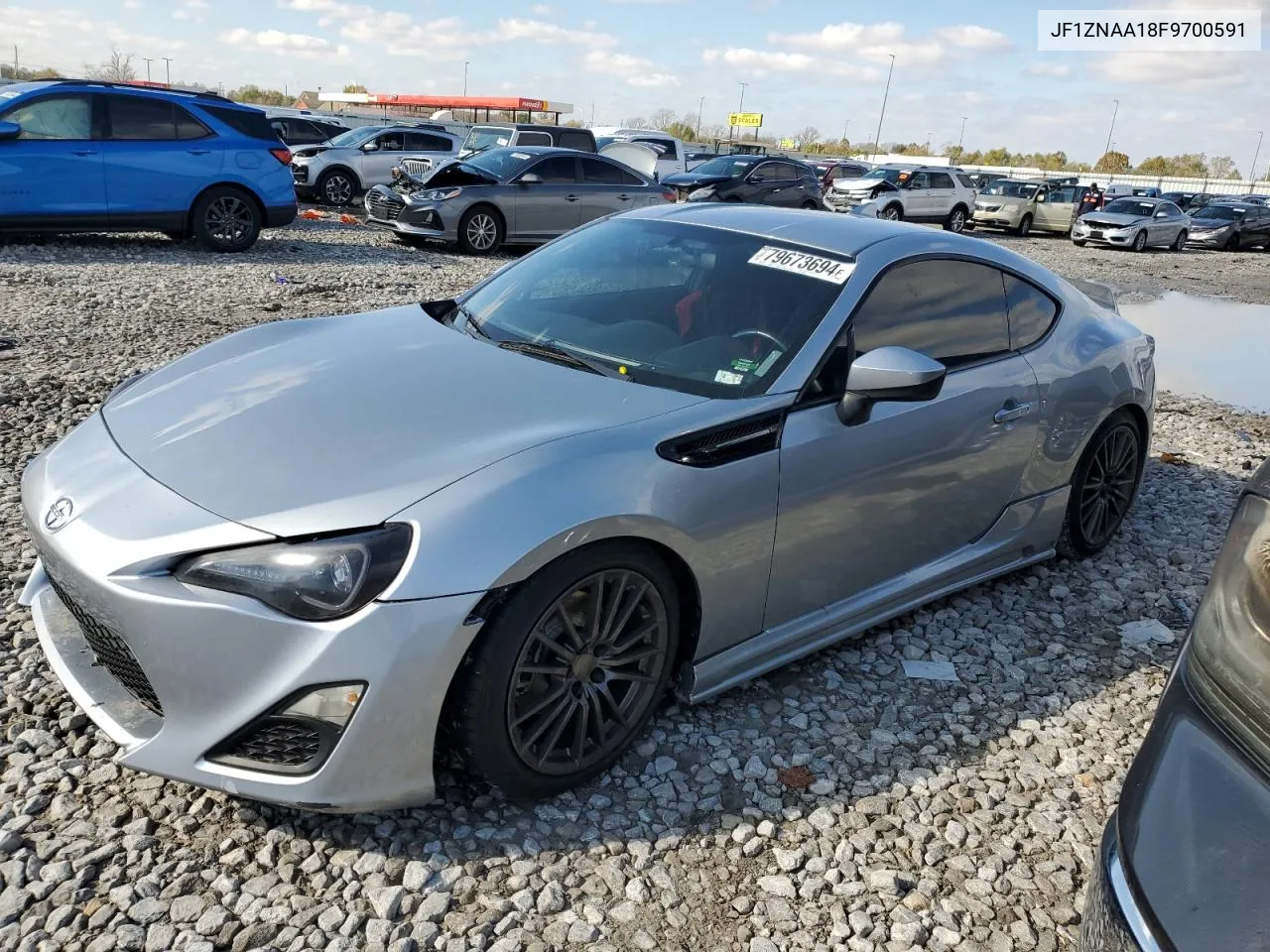 2015 Toyota Scion Fr-S VIN: JF1ZNAA18F9700591 Lot: 79673694