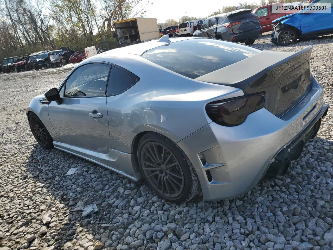 2015 Toyota Scion Fr-S VIN: JF1ZNAA18F9700591 Lot: 79673694