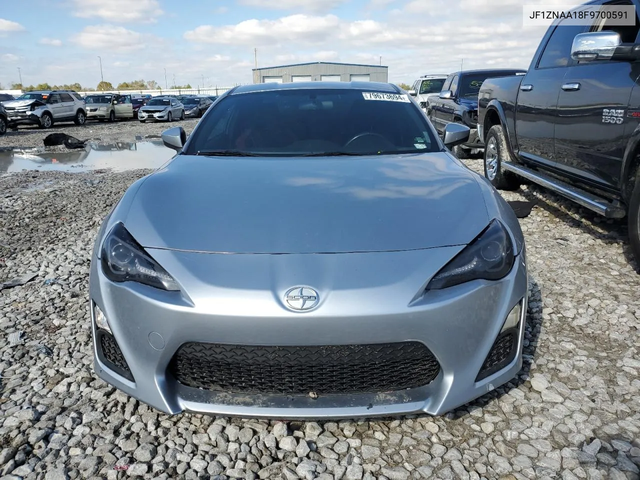 2015 Toyota Scion Fr-S VIN: JF1ZNAA18F9700591 Lot: 79673694