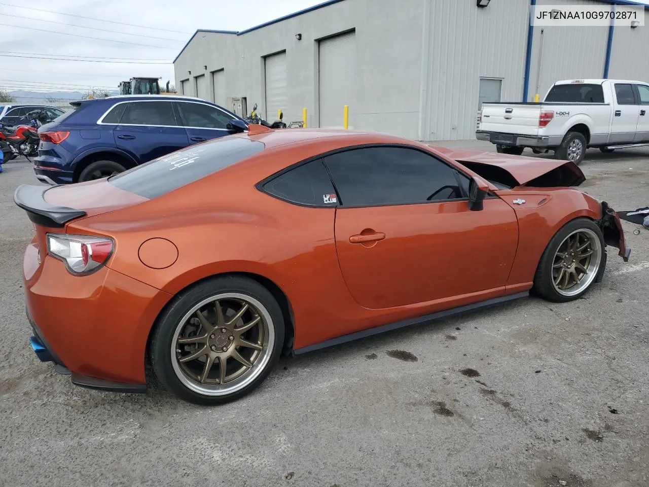 2016 Toyota Scion Fr-S VIN: JF1ZNAA10G9702871 Lot: 79397254