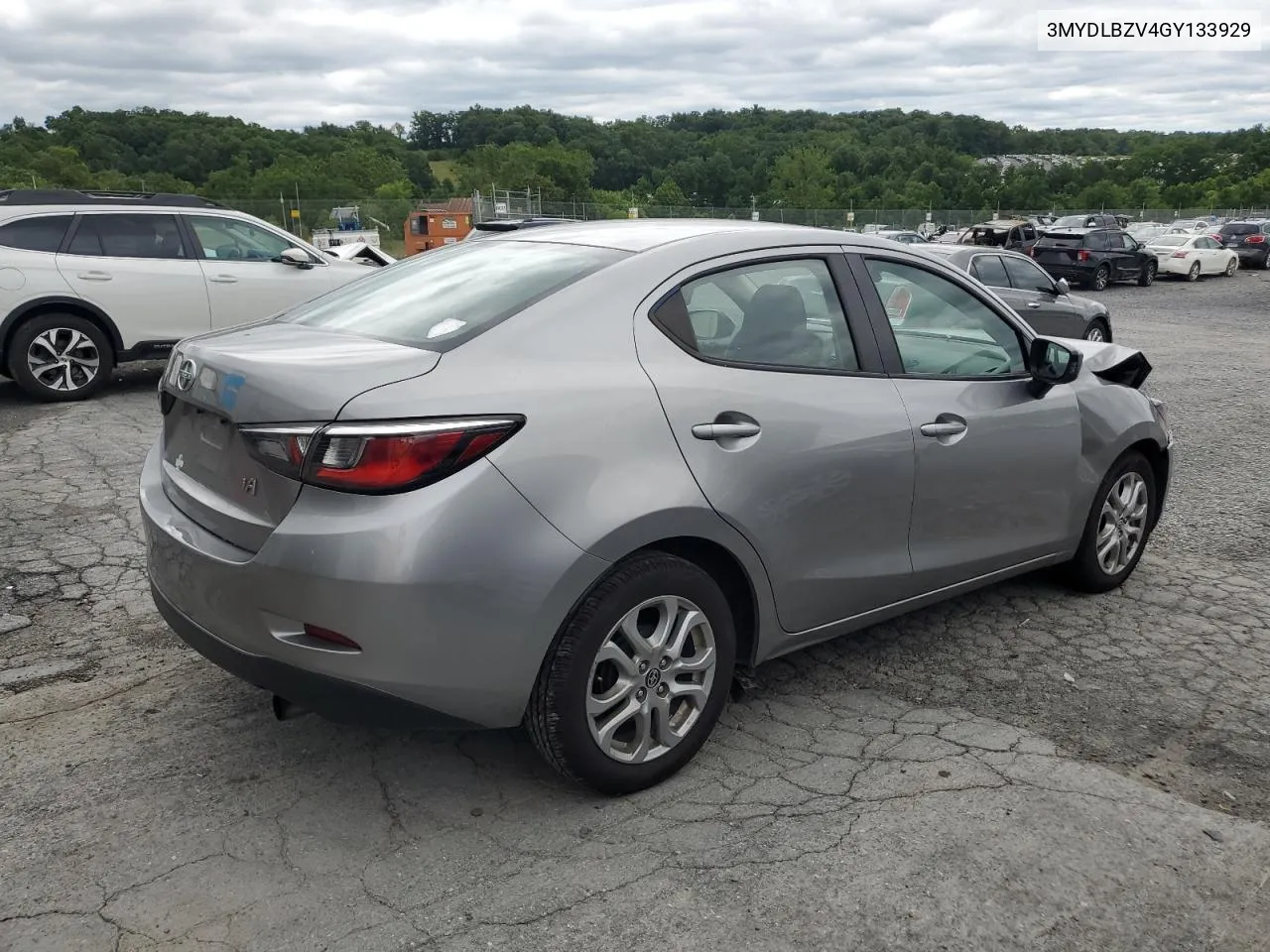 2016 Toyota Scion Ia VIN: 3MYDLBZV4GY133929 Lot: 62811434