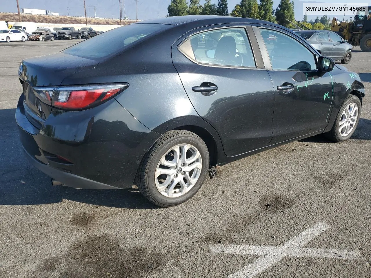 2016 Toyota Scion Ia VIN: 3MYDLBZV7GY145685 Lot: 72653474