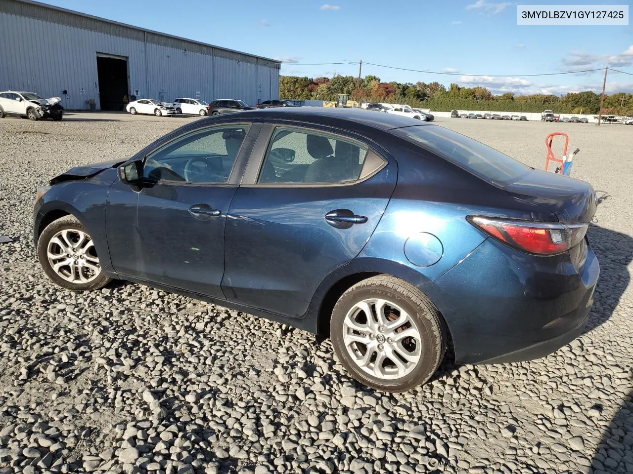 2016 Toyota Scion Ia VIN: 3MYDLBZV1GY127425 Lot: 76145014