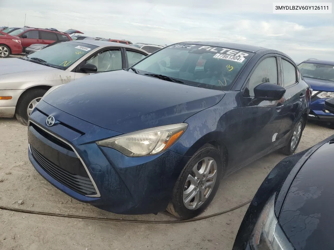 3MYDLBZV6GY126111 2016 Toyota Scion Ia