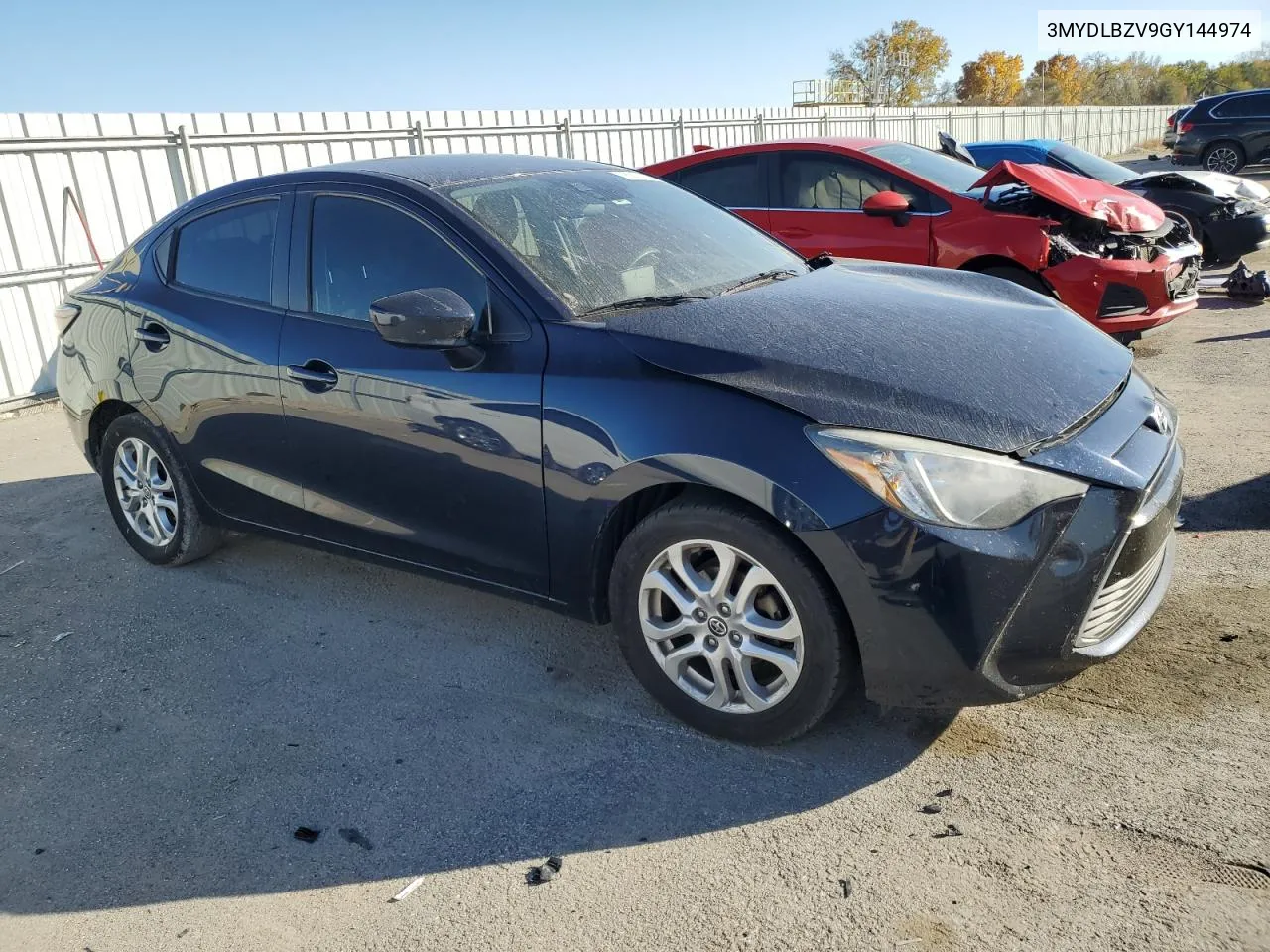 2016 Toyota Scion Ia VIN: 3MYDLBZV9GY144974 Lot: 78514164