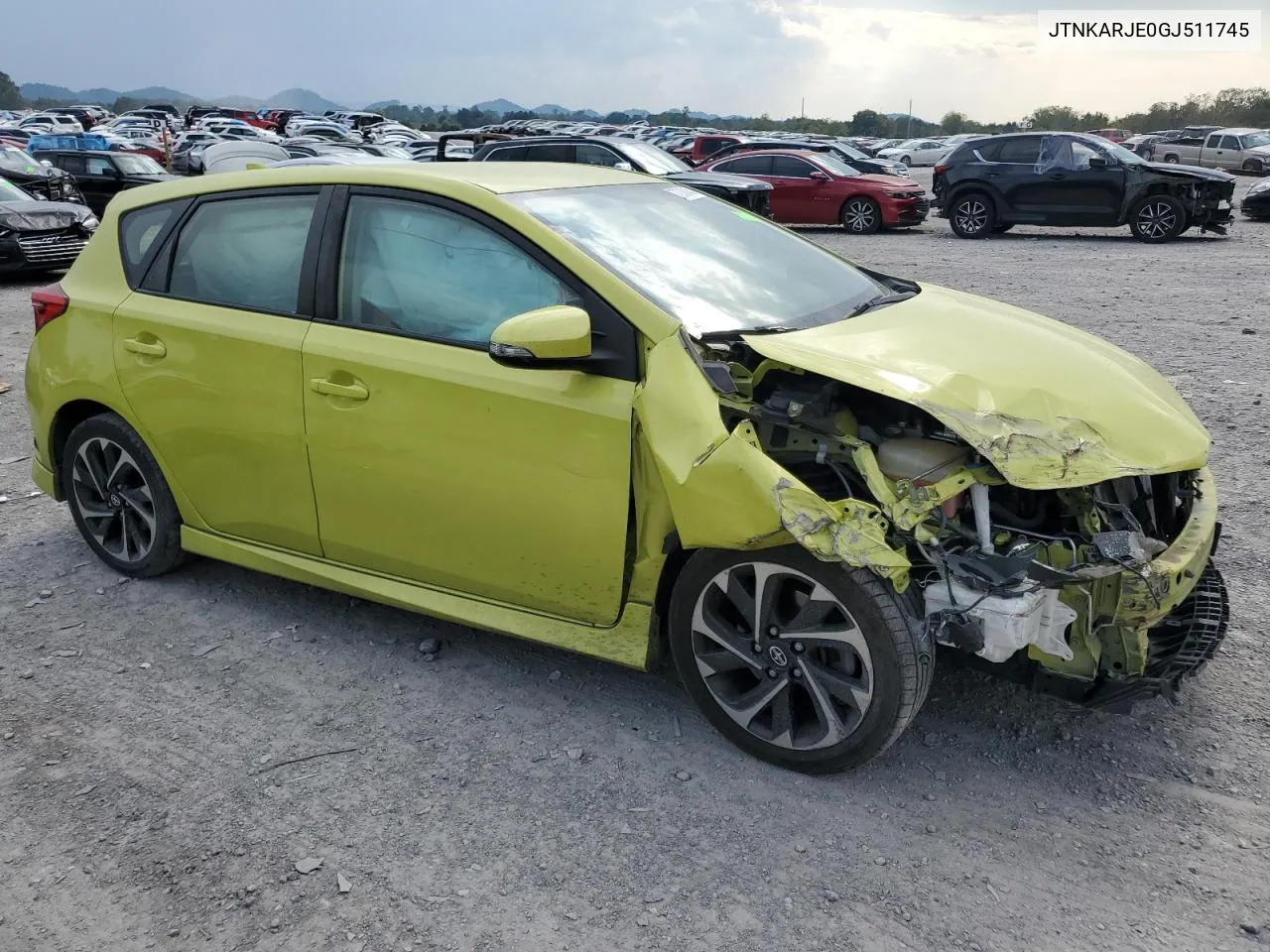 2016 Toyota Scion Im VIN: JTNKARJE0GJ511745 Lot: 72780454