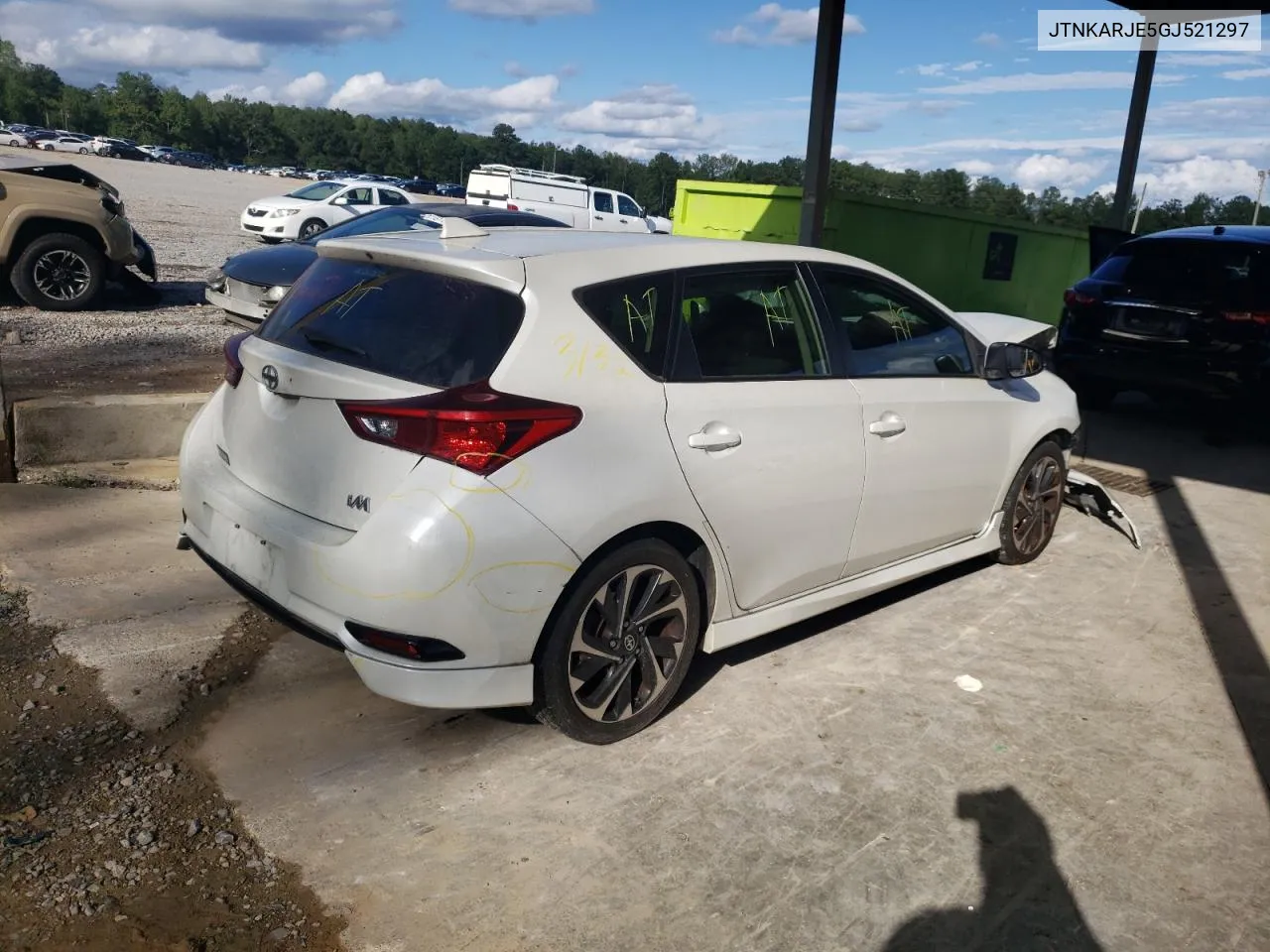 JTNKARJE5GJ521297 2016 Toyota Scion Im