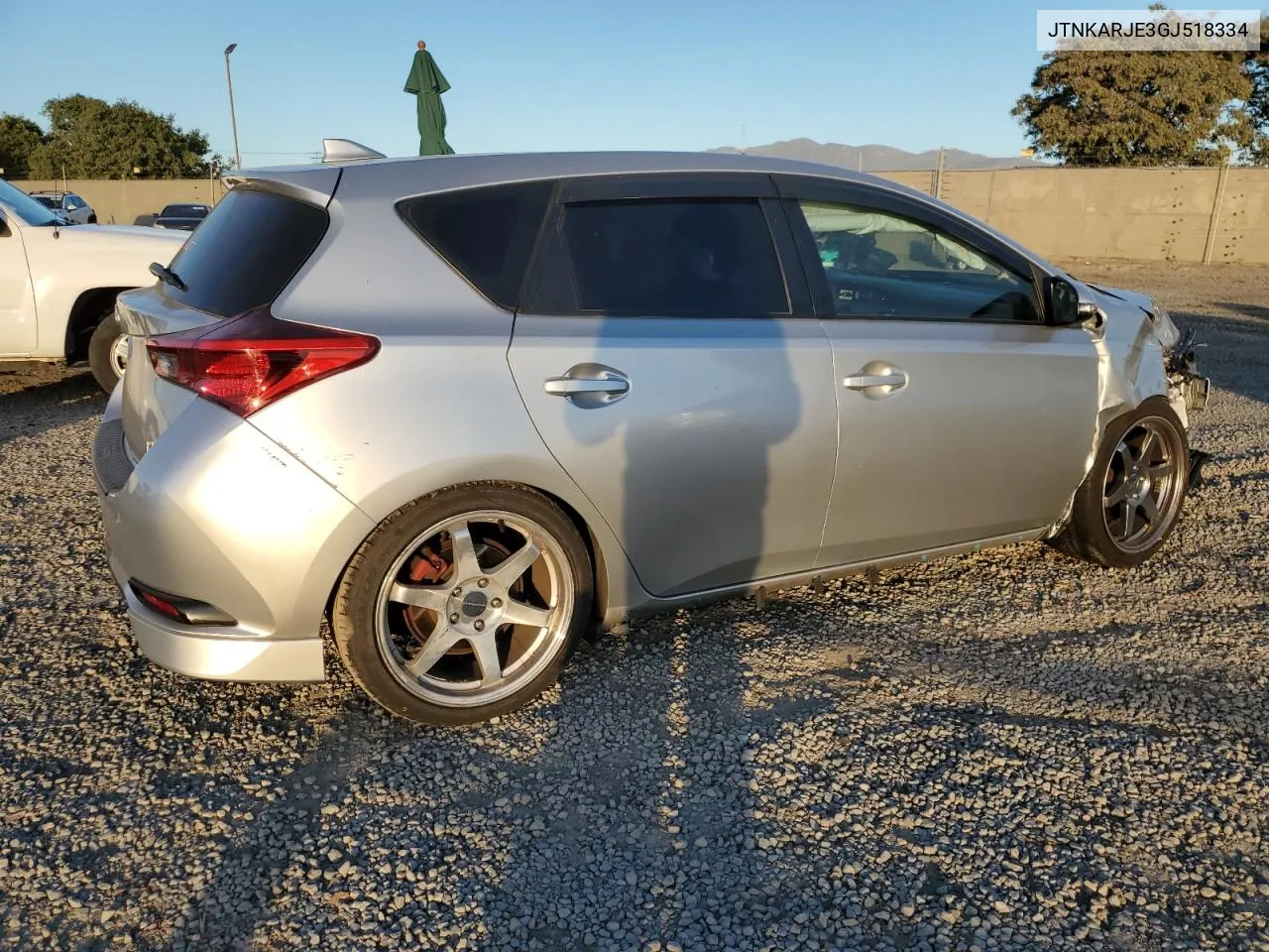 2016 Toyota Scion Im VIN: JTNKARJE3GJ518334 Lot: 79578124