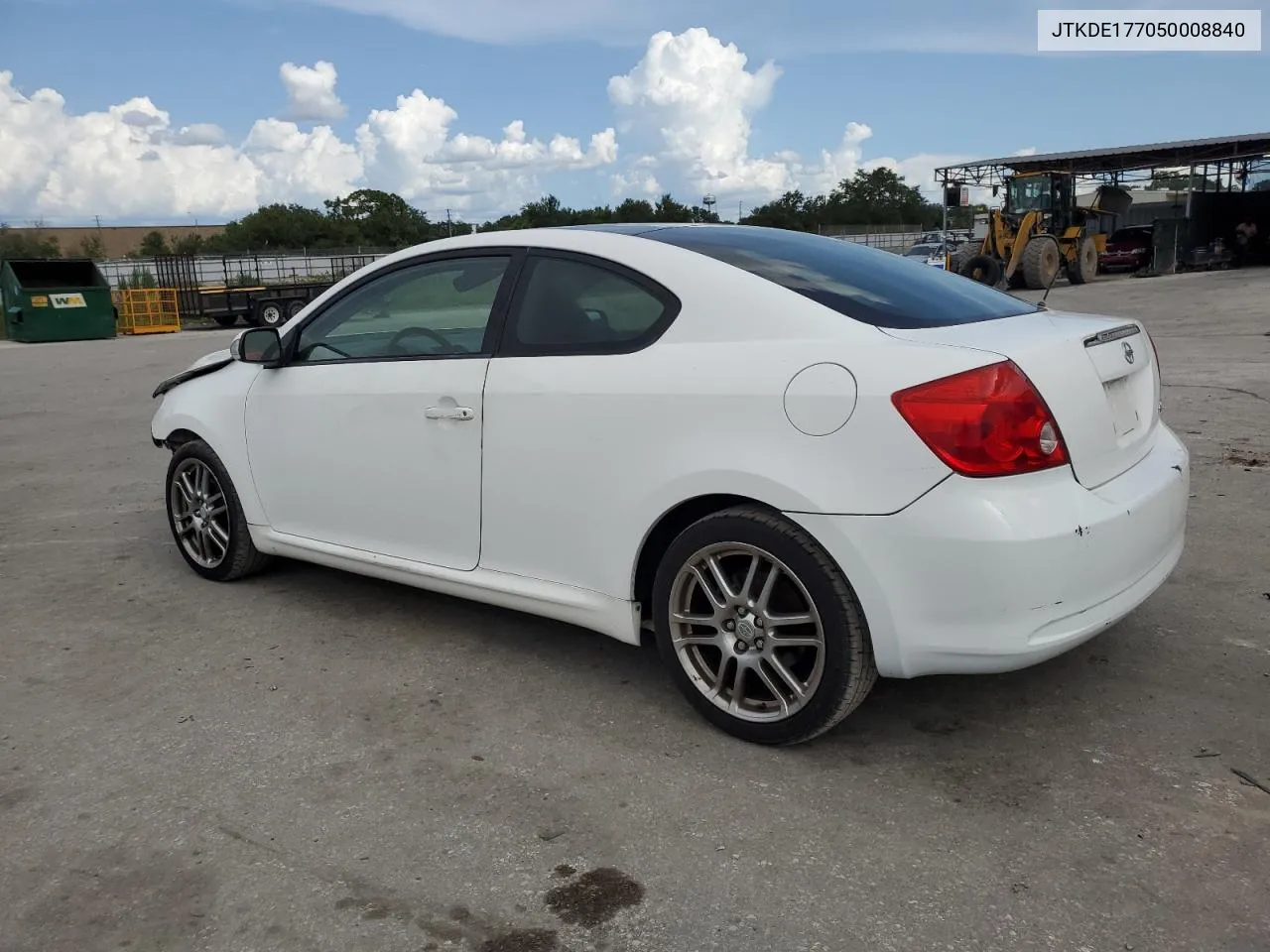 2005 Toyota Scion Tc VIN: JTKDE177050008840 Lot: 65039834