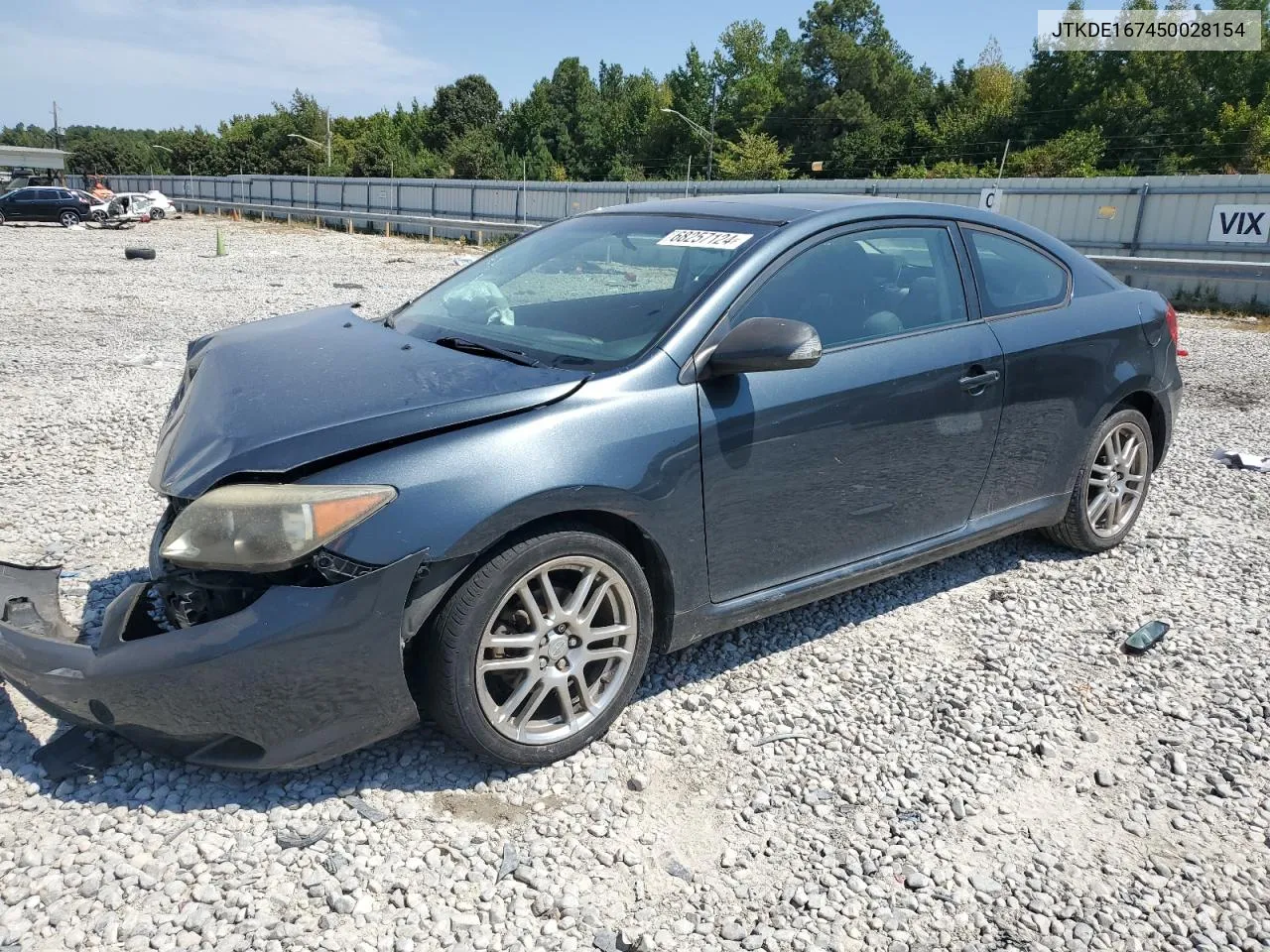 2005 Toyota Scion Tc VIN: JTKDE167450028154 Lot: 68257124