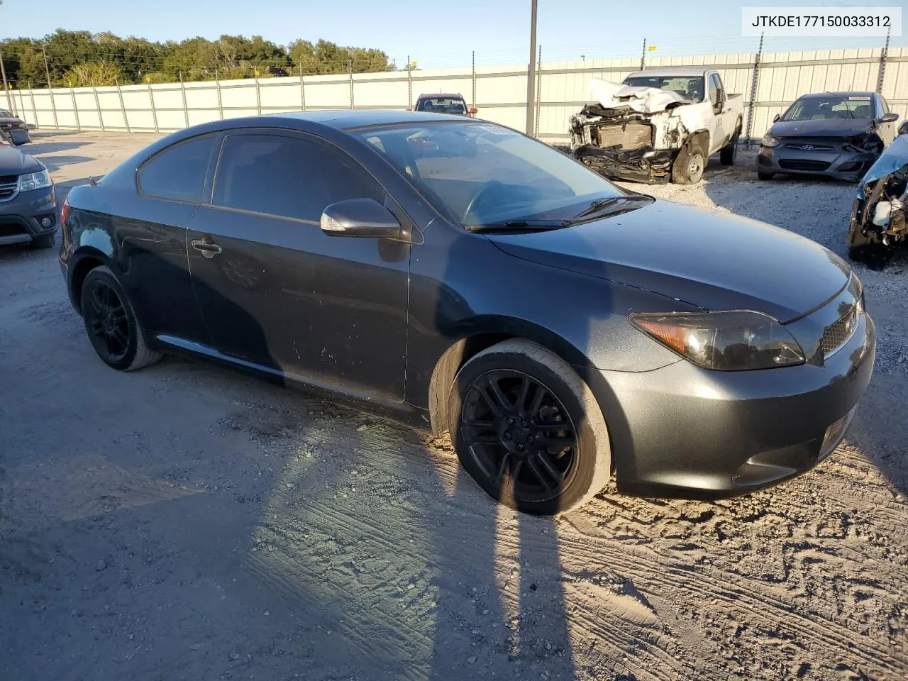 2005 Toyota Scion Tc VIN: JTKDE177150033312 Lot: 76709604