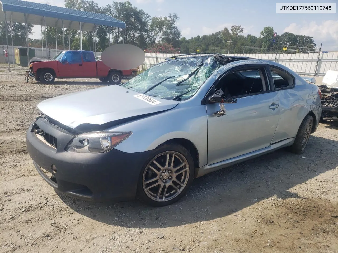 2006 Toyota Scion Tc VIN: JTKDE177560110748 Lot: 67550504