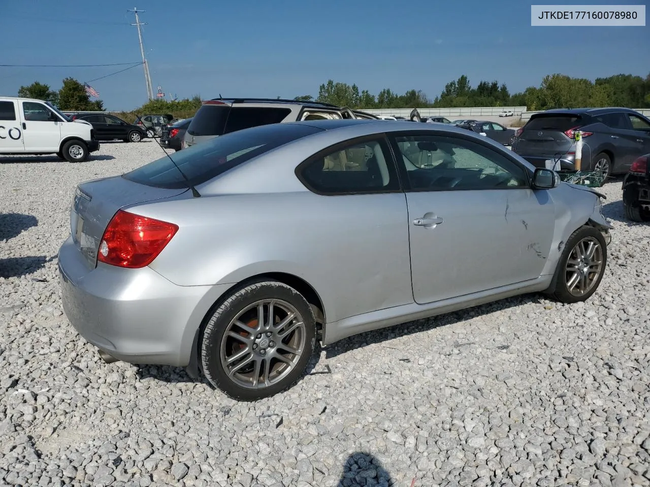 2006 Toyota Scion Tc VIN: JTKDE177160078980 Lot: 70261964