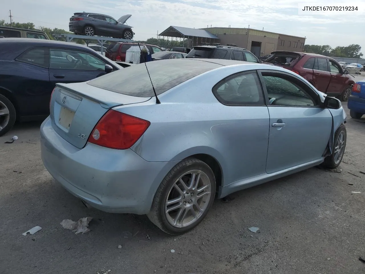 2007 Toyota Scion Tc VIN: JTKDE167070219234 Lot: 68555864