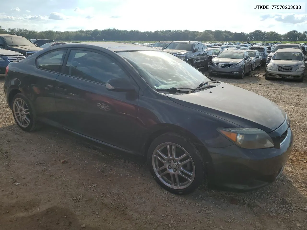 2007 Toyota Scion Tc VIN: JTKDE177570203688 Lot: 74200284