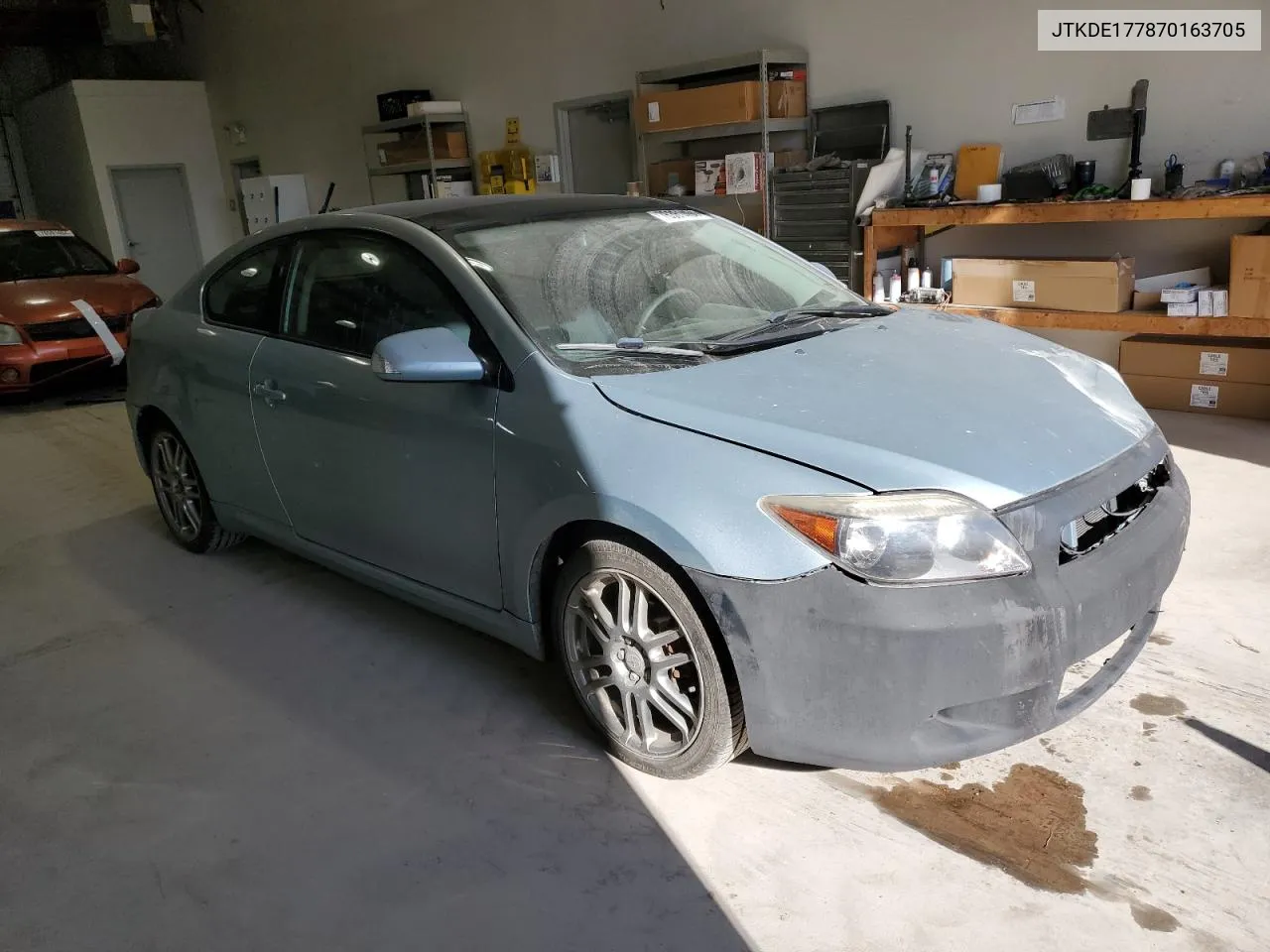 2007 Toyota Scion Tc VIN: JTKDE177870163705 Lot: 76361464