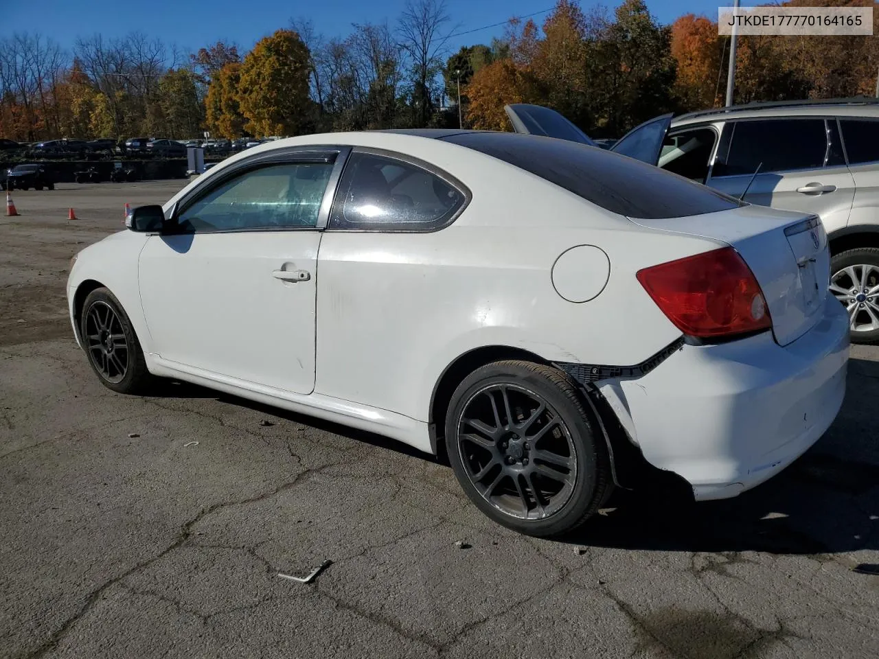 2007 Toyota Scion Tc VIN: JTKDE177770164165 Lot: 77728104