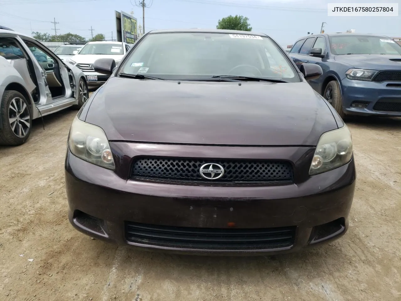 JTKDE167580257804 2008 Toyota Scion Tc