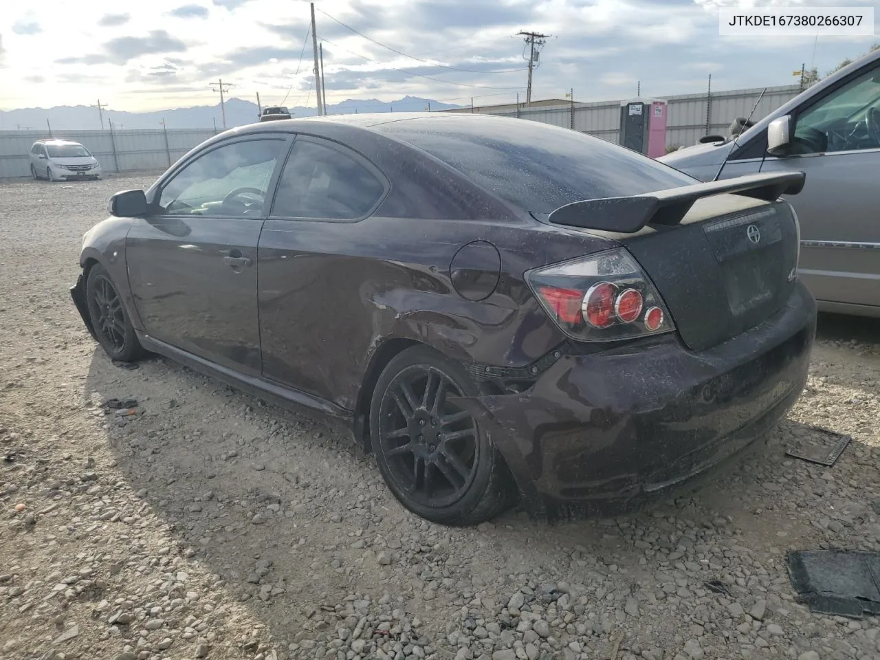 JTKDE167380266307 2008 Toyota Scion Tc