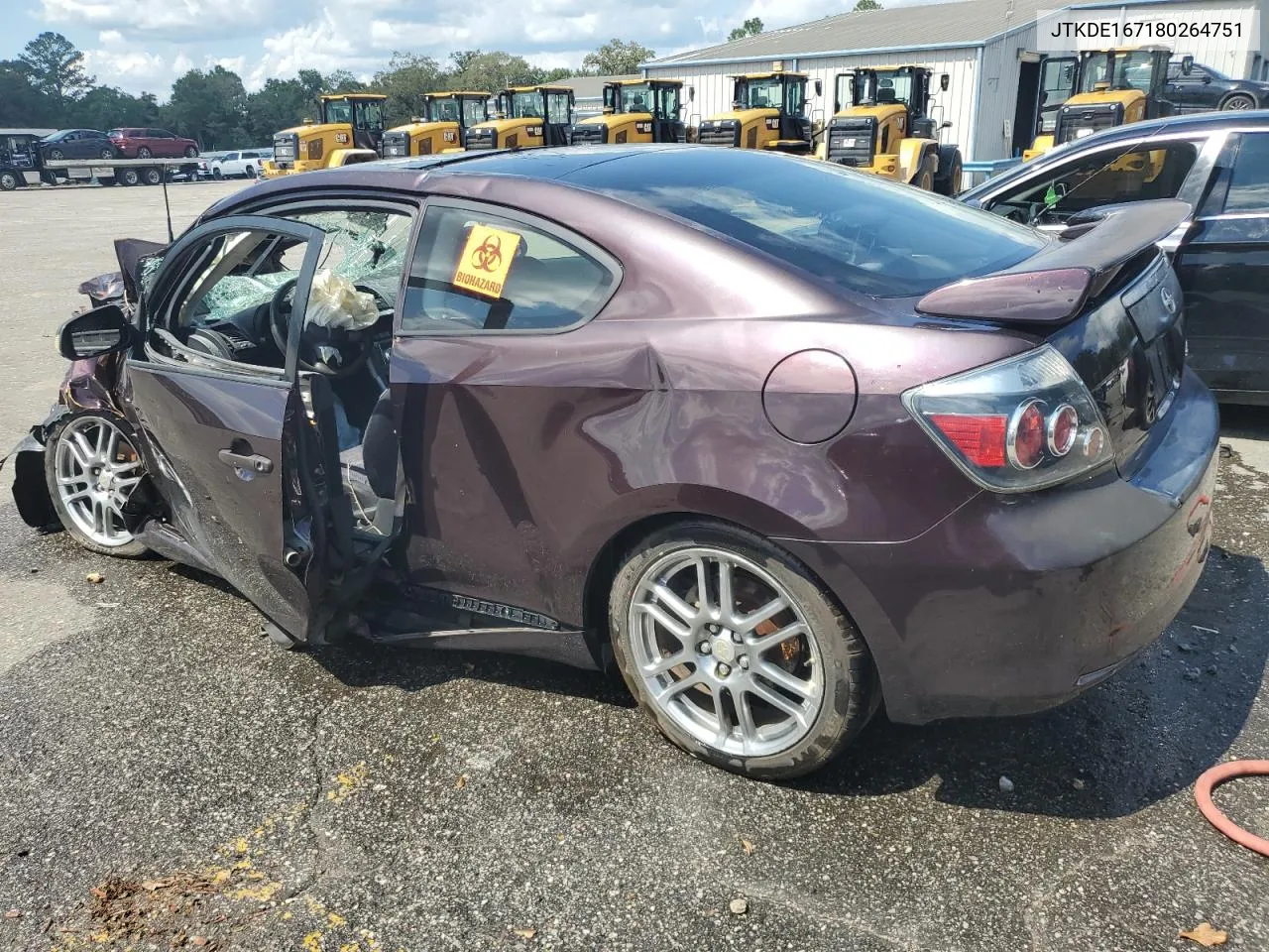 JTKDE167180264751 2008 Toyota Scion Tc